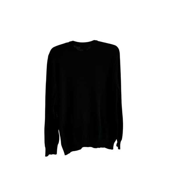 Dockers Black and White Festive Sweater,Reindeer design,Christmas,Holiday - Picture 3 of 10